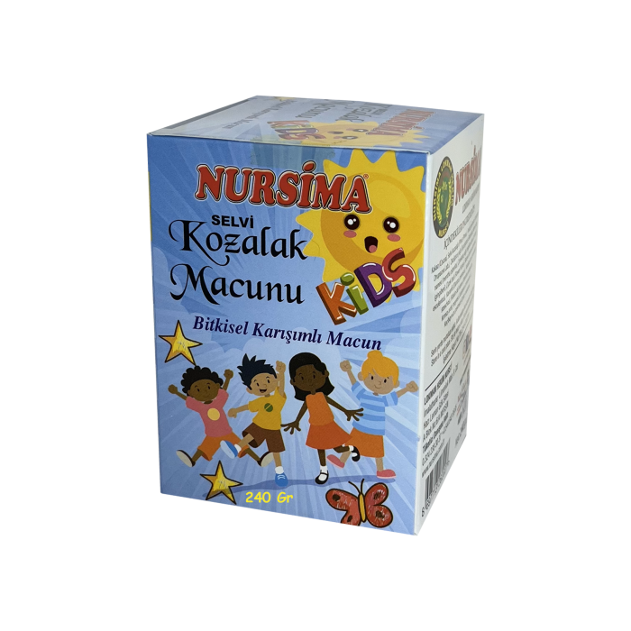 Selvi Kozalak Kids Bitkisel Karışımlı Macun 240 gr