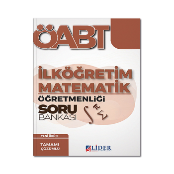 ÖABT İlköğretim Matematik Öğretmenliği Soru Bankası