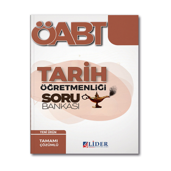 ÖABT Tarih Öğretmenliği Soru Bankası