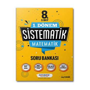 8.Sınıf 1.Dönem Matematik Soru Bankası Sistematik Yayınları