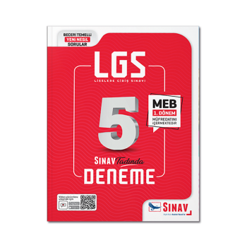 8. Sınıf LGS 1. Dönem 5 Deneme Sınav Yayınları