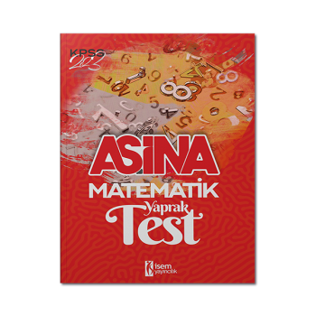 2023 KPSS Aşina Matematik Çek Kopart Yaprak Test İsem Yayınları