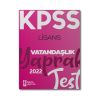 2022 KPSS Lisans Vatandaşlık Yaprak Test İsem Yayınları