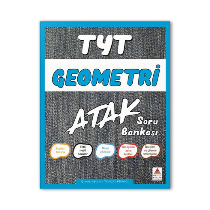 TYT Geometri Soru Bankası Atak Delta Kültür Yayınevi