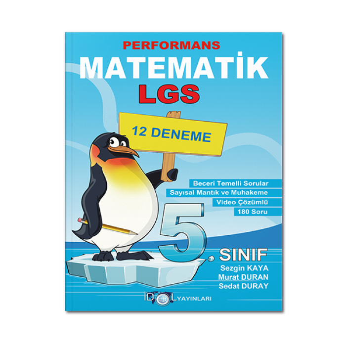 5. Sınıf LGS Performans Matematik LGS 12 Deneme İdol Yayınları