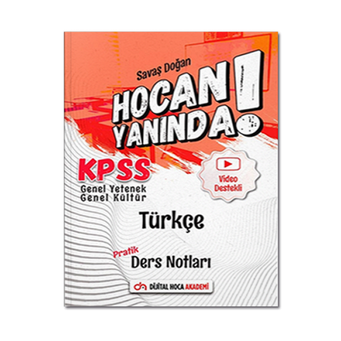 2022 KPSS GY GK Türkçe Pratik Ders Notu Dijital Hoca Akademi