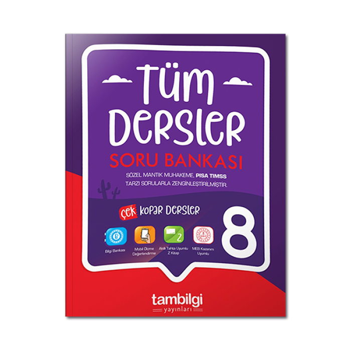 8. Sınıf Tüm Dersler Soru Bankası Tambilgi Yayınları