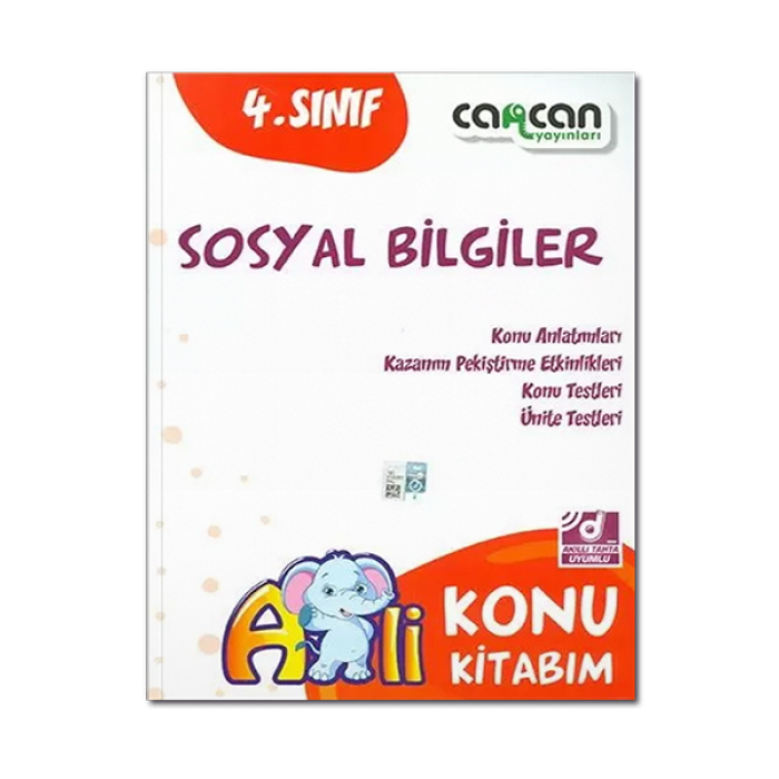 4. Sınıf Sosyal Bilgiler Konu Kitabım Cancan Yayınları