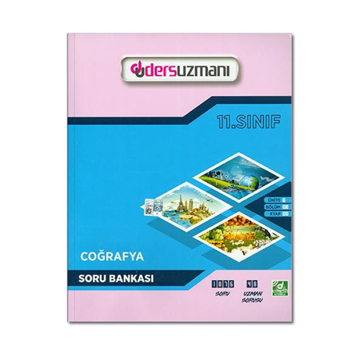 11. Sınıf Coğrafya Soru Bankası Ders Uzmanı Yayınları