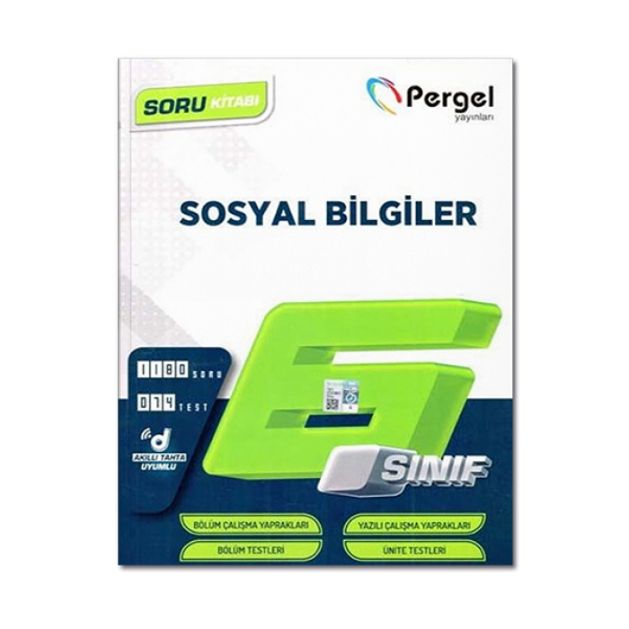 6. Sınıf Sosyal Bilgiler Soru Kitabı Pergel Yayınları