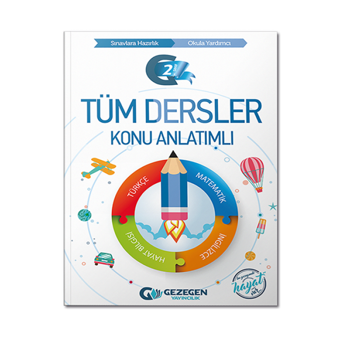 2. Sınıf Tüm Dersler Konu Anlatımlı Gezegen Yayınları