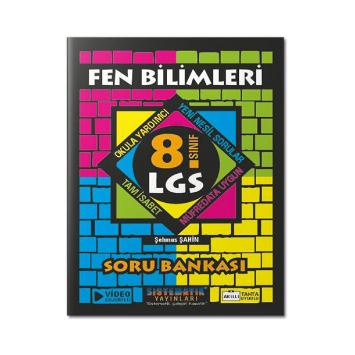 8.Sınıf Fen Bilimleri Soru Bankası Sistematik Yayınları