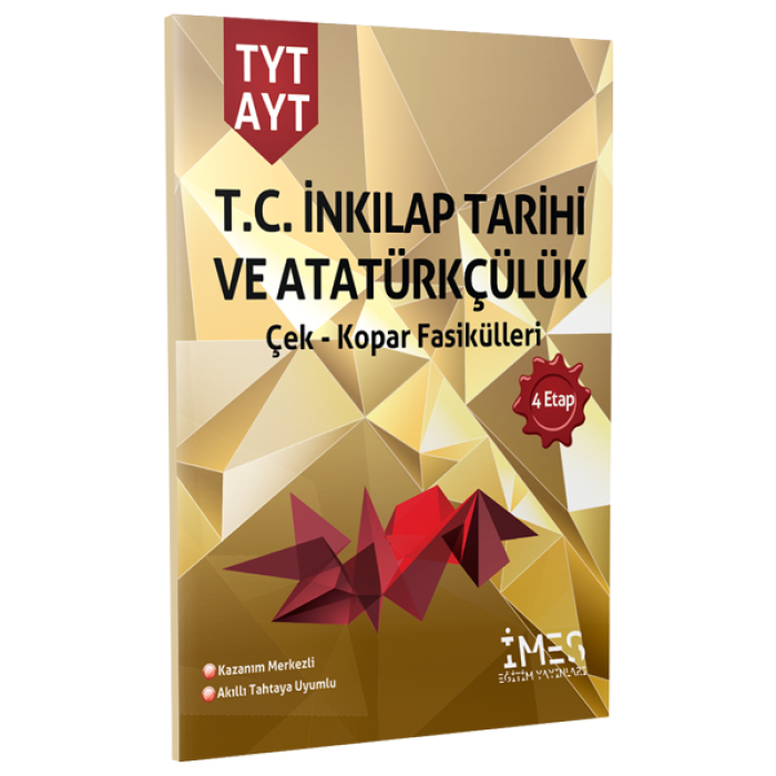 TYT - AYT T.C. İnkılap Tarihi ve Atatürkçülük Çek Kopar Fasikülleri İMES Yayınları