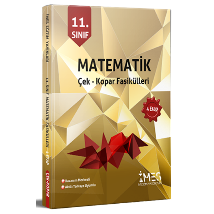 11. Sınıf Matematik Çek Kopar Fasikülleri İMES Eğitim Yayınları