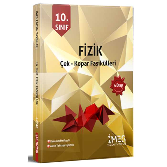 10. Sınıf Fizik Çek Kopar Fasikülleri İMES Eğitim Yayınları