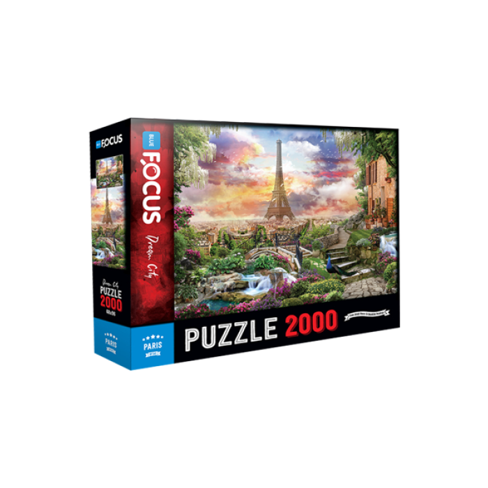 2000 Parça - Paris Blue Focus Games