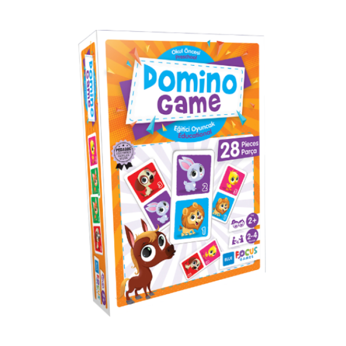 Domino Game Blue Focus Games