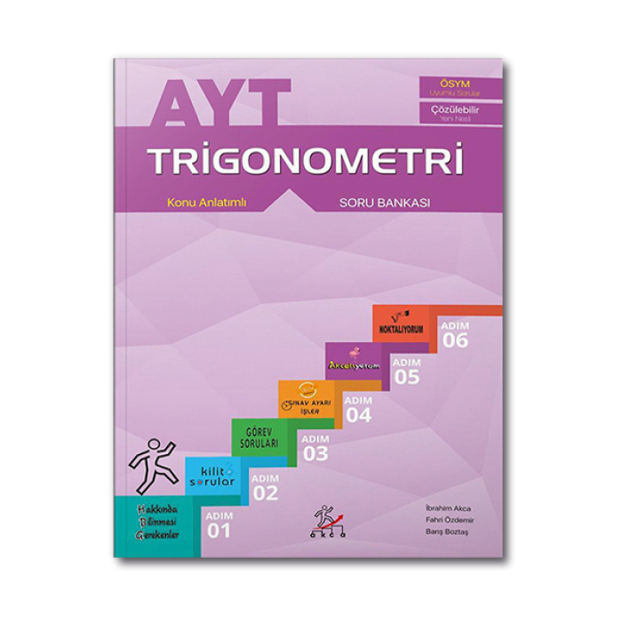 Akca Serisi AYT Trigonometri Konu Anlatımlı Soru Bankası Ünlüler Karması