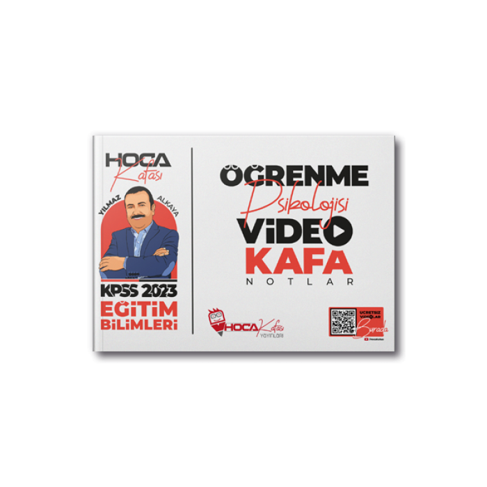 Öğrenme Psikolojisi Video Kafa Notlar 2023 Hoca Kafası Yayınları