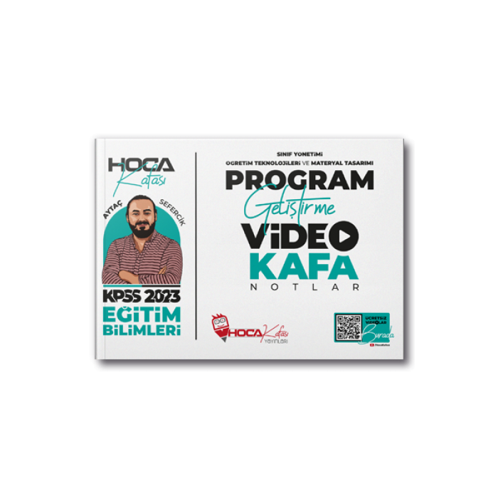 Program Geliştirme Sınıf Yönetimi Video Ders Notları 2023Hoca Kafası Yayınları