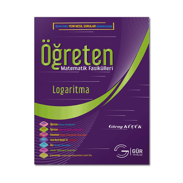 Öğreten Matematik Fasikülleri Logaritma Konu Anlatımlı Gür Yayınları