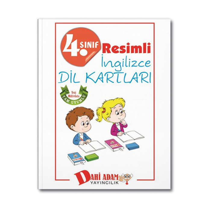 4. Sınıf İngilizce Dil Kartı Dahi Adam Yayınları