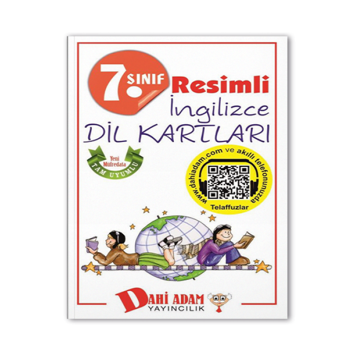 7. Sınıf İngilizce Dil Kartı Dahi Adam Yayınları