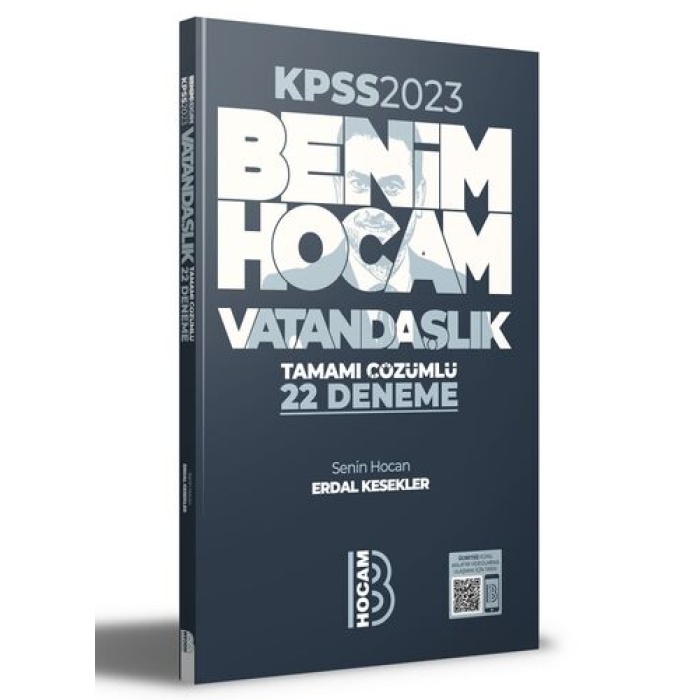 Benim Hocam Yayınları 2023 KPSS Vatandaşlık Tamamı Çözümlü 22 Deneme