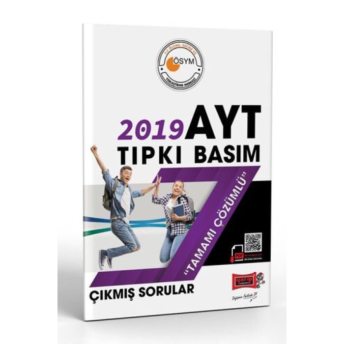 Yargı Yayınları 2019 AYT Tıpkı Basım Tamamı Çözümlü Çıkmış Sorular