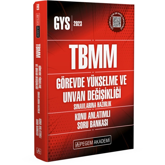 2023 TBMM Görevde Yükselme ve Unvan Değişikliği Konu Anlatımlı Soru Bankası