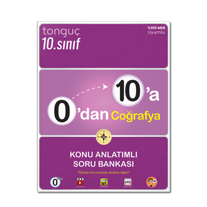 0dan 10a Coğrafya Konu Anlatımlı Soru Bankası