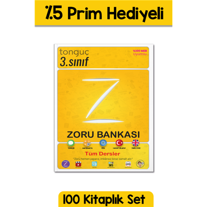 3. Sınıf Tüm Dersler Zoru Bankası - 100 Adet