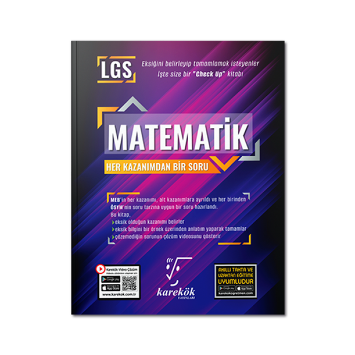 Her Kazanımdan Bir Soru LGS Matematik Karekök Yayınları