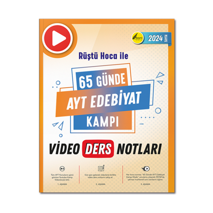 65 Günde AYT Edebiyat Video Ders Notları