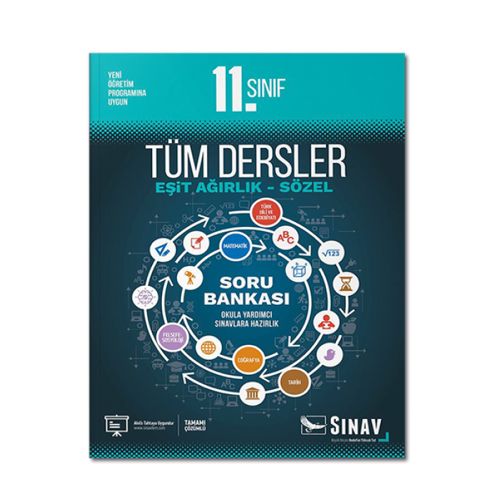 11. Sınıf Tüm Dersler Eşit Ağırlık Sözel Soru Bankası Sınav Yayınları