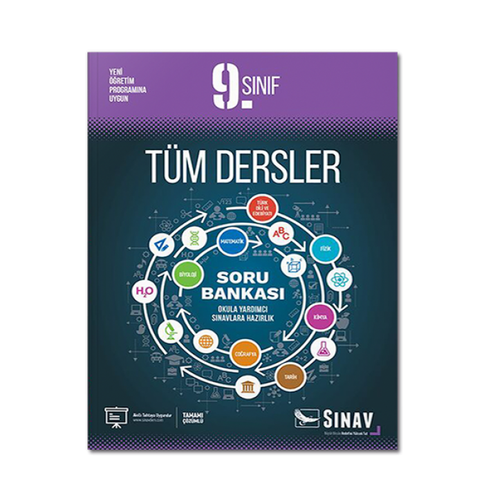 9.Sınıf Tüm Dersler Soru Bankası Sınav Yayınları