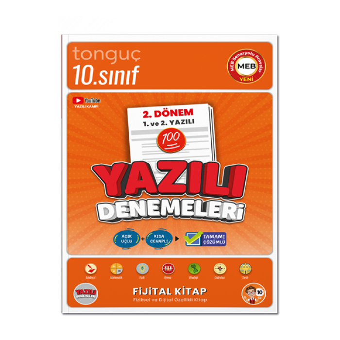 10. Sınıf Yazılı Denemeleri 2. Dönem 1 ve 2. Yazılı