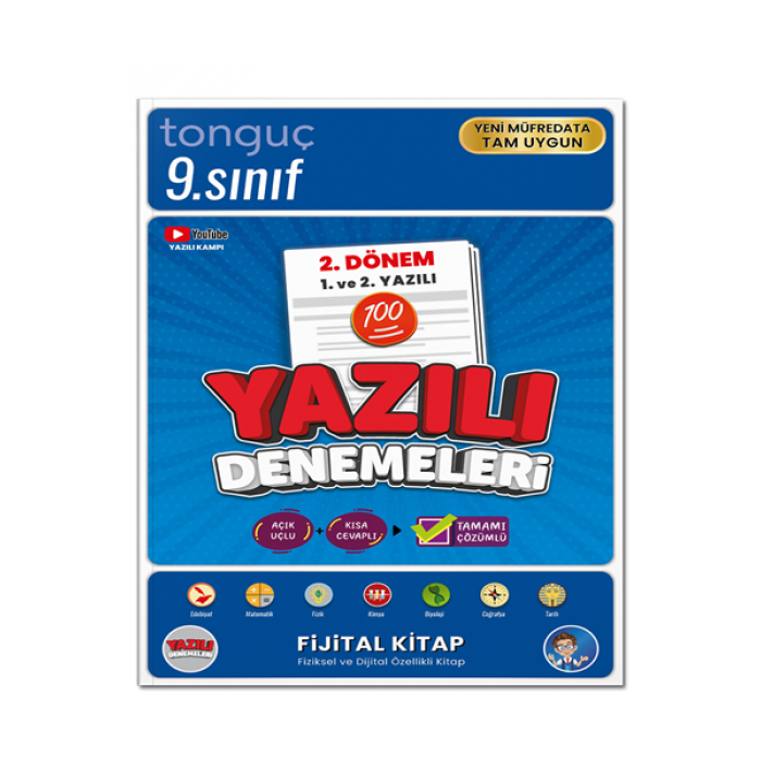 9. Sınıf Yazılı Denemeleri 2. Dönem 1 ve 2. Yazılı