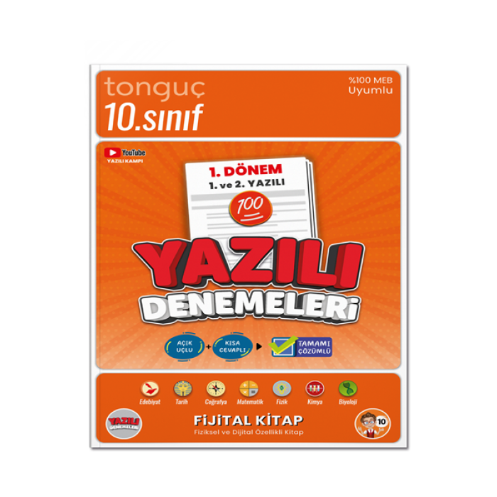 10. Sınıf Yazılı Denemeleri 1. Dönem 1 ve 2. Yazılı