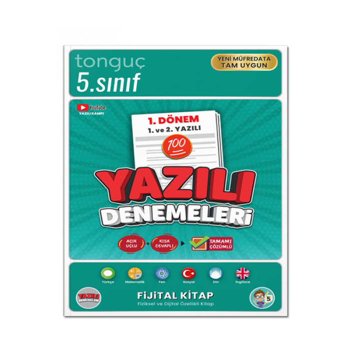 5. Sınıf Yazılı Denemeleri 1. Dönem 1 ve 2. Yazılı