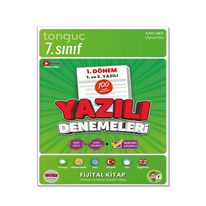 7. Sınıf Yazılı Denemeleri 1. Dönem 1 ve 2. Yazılı