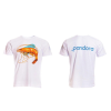 Pandora T-Shirt Whıte&Shrimp