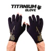 Fujin Pro Angler S24 Titanium Gloves Black Gold