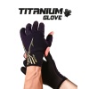 Fujin Pro Angler S24 Titanium Gloves Black Gold