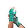 Fujin Pro Angler Summer Gloves Green