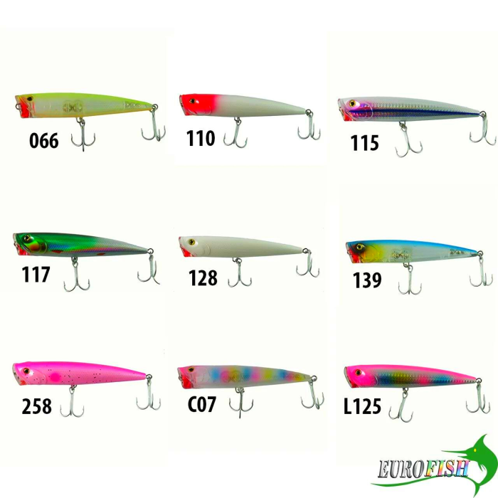 Eurofish Aragon Combat Minnow 9069 F 140 Mm 40 Gr Poper