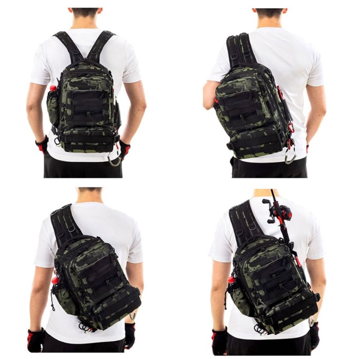 Sea Horse Explorer&Back Pack Spin Çanta Black