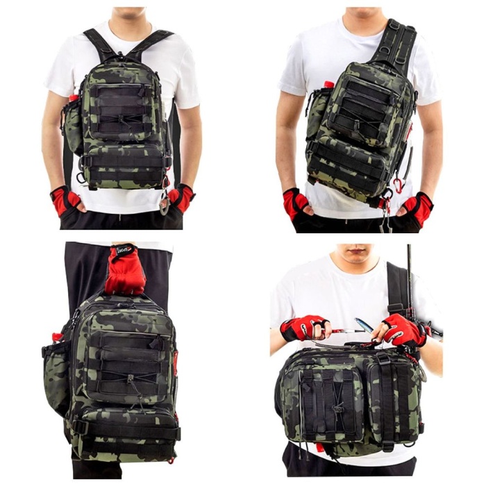 Sea Horse Explorer&Back Pack Spin Çanta Black