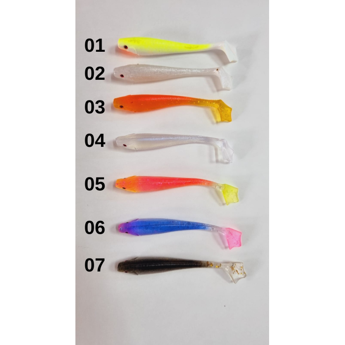 DUCKFIN SHAD 9 CM  SİLİKON YEM