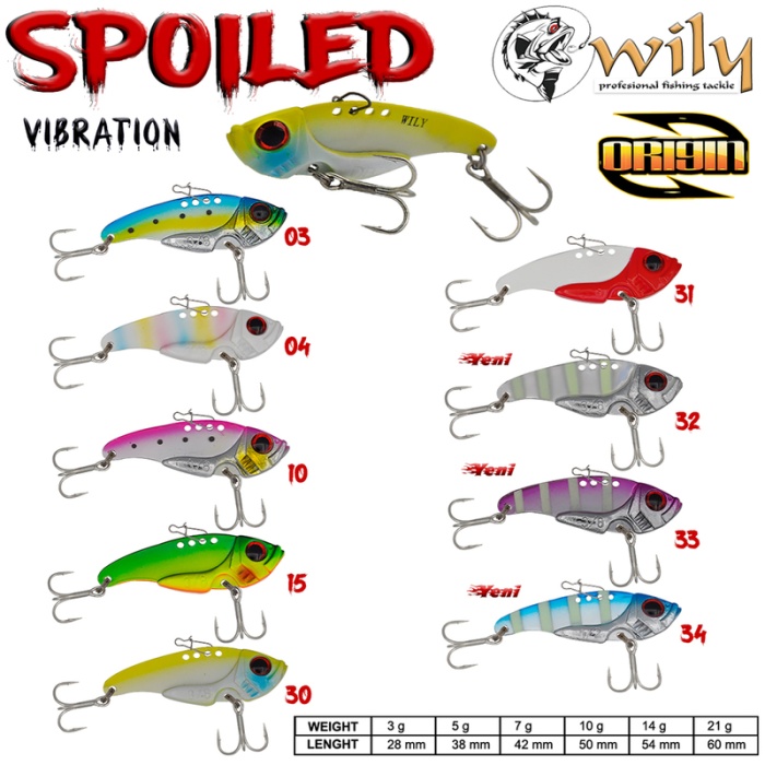 Wily Spoiled Vibrasyon Jig 5 gr 3.8 cm